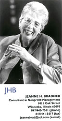 Jeanne Bradner Ad