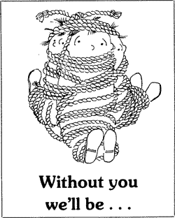 Without You We'll



  Be All Tied Up