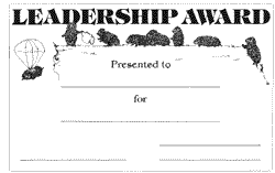 Leadership Award Clip
  Art